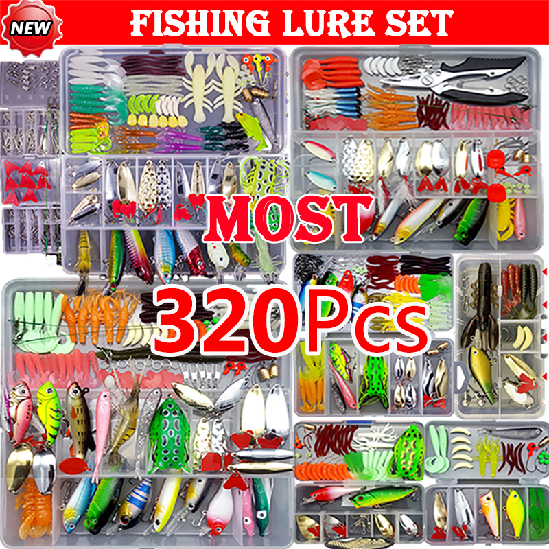 Fishing Lure Soft Plastic - Fishing Lure Kit Soft and Hard