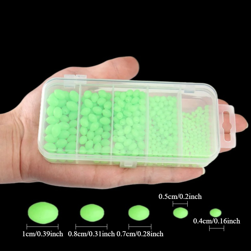Ackibbik 375pcs/box Luminous F - Fishing Lure Box avaliação e preço