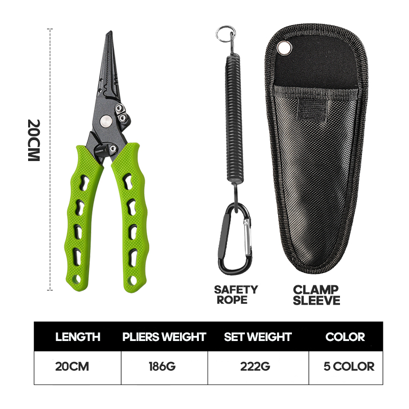 TAIYU 5-color stainless steel  - Fishing Lure Accessories avaliação e preço