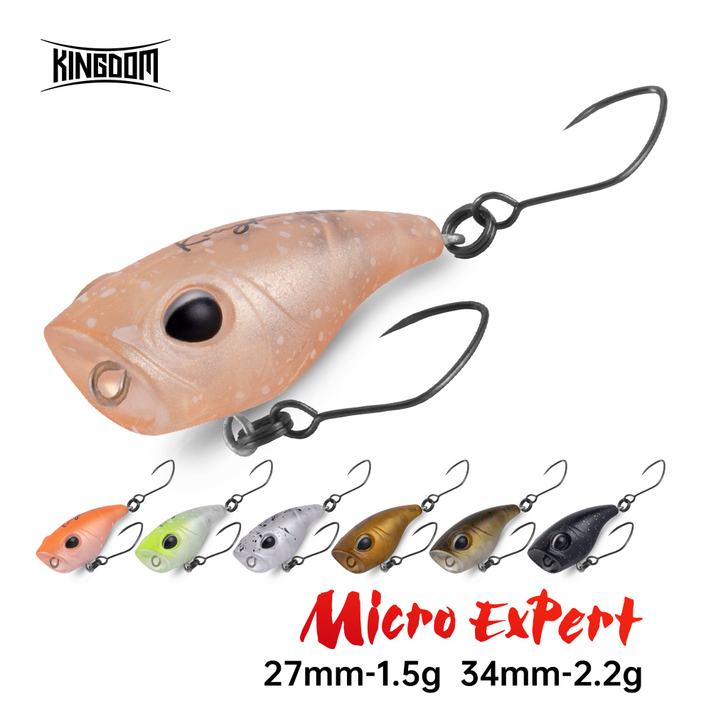 Kingdom Micro Expert Topwater  - Fishing Lure Popper avaliação e preço