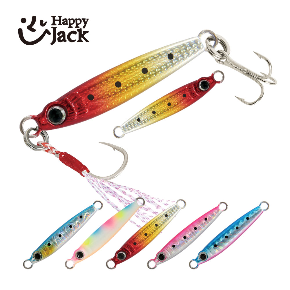HappyJack new Micro Metal Jig  - Fishing Lure Spoon avaliação e preço