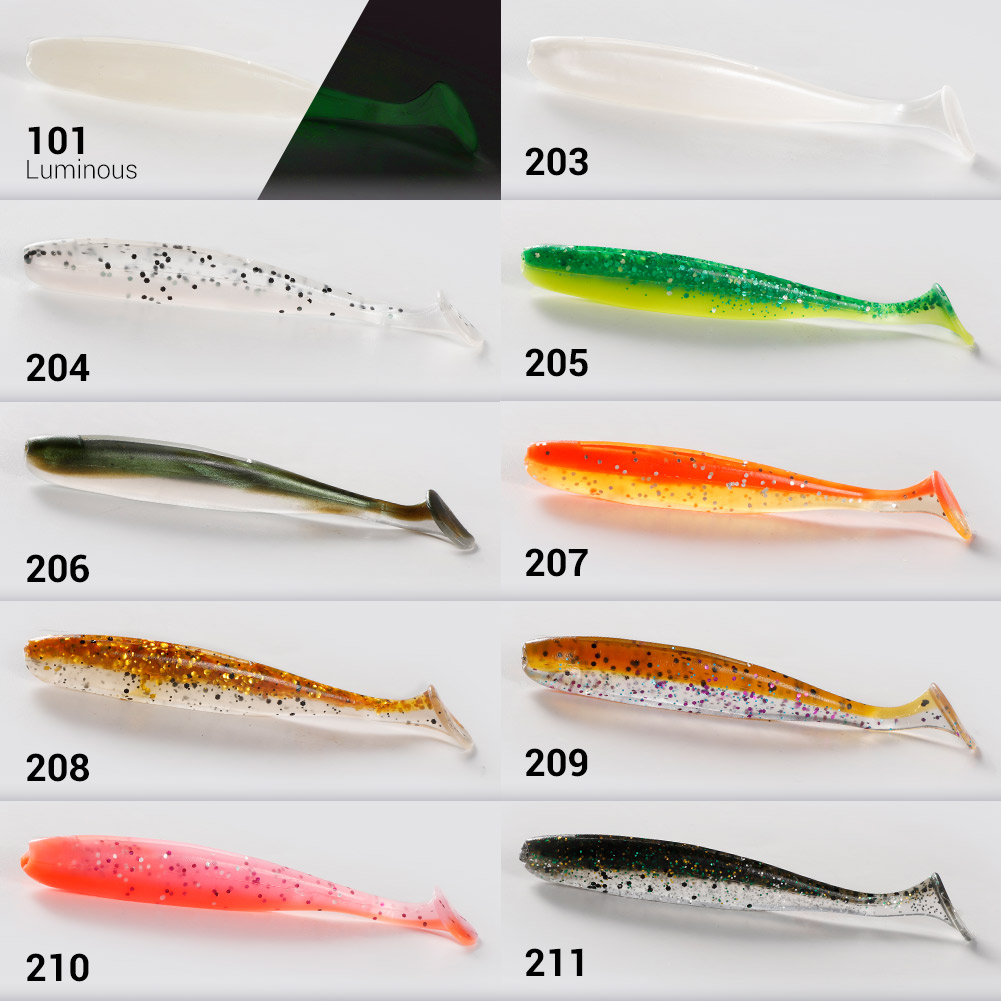 Noeby Easy Shiner Silicone Sha - Fishing Lure Soft Plastic avaliação e preço