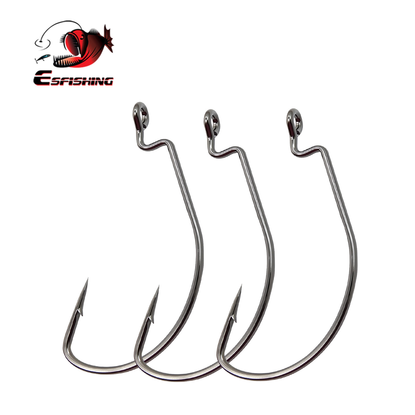 ESFISHING Offset Hook Carbon S - Fishing Lure Crankbait avaliação e preço