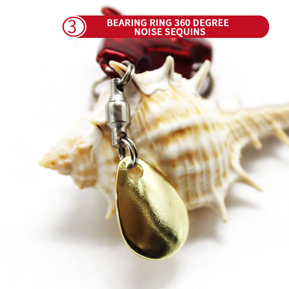 ToplineTackle Tail Spinner Fis - Fishing Lure Spinnerbait avaliação e preço