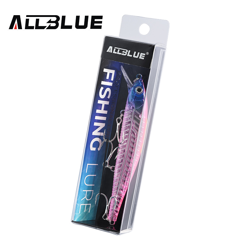 ALLBLUE 3D Jerkbait Wobbler Fi - Fishing Lure Jerkbait avaliação e preço