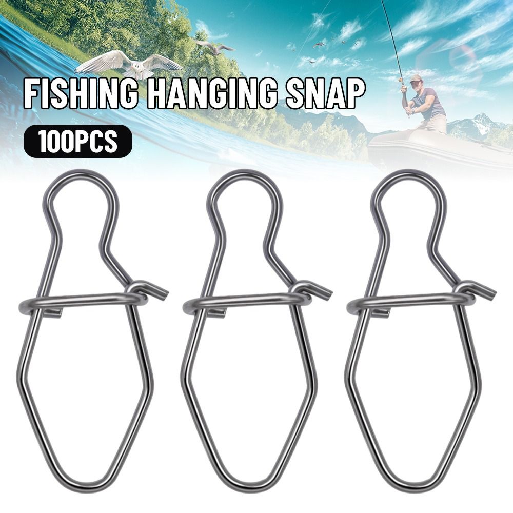 100pcs/lot nice Snap Fishing B - Fishing Lure Box avaliação e preço