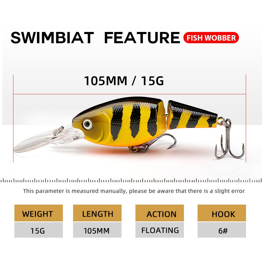 Agoie Deep Diving Crankbaits J - Fishing Lure Popper avaliação e preço