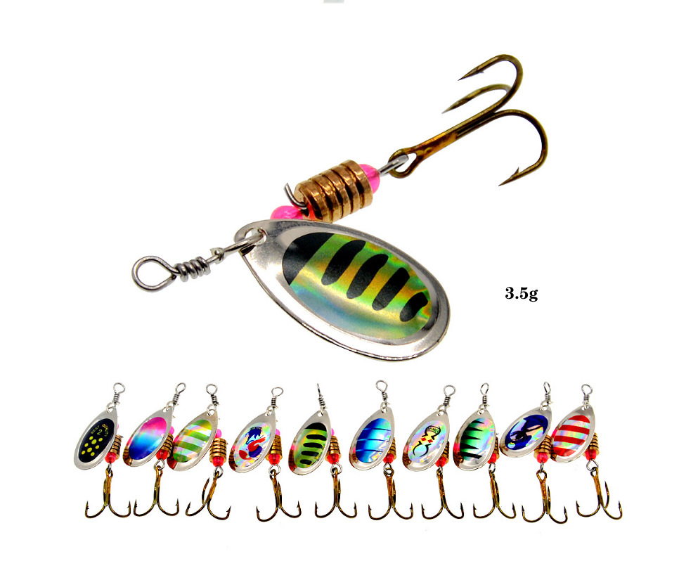 Newest Metal Spoon Spinner Fis - Fishing Lure Crankbait avaliação e preço