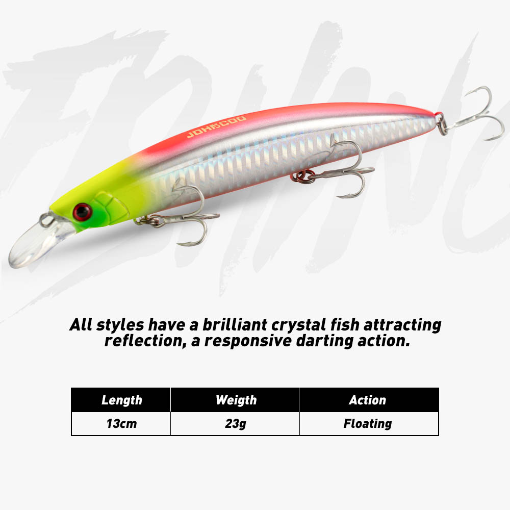 Johncoo Fishing Lure Jerkbait  - Fishing Lure Jerkbait avaliação e preço
