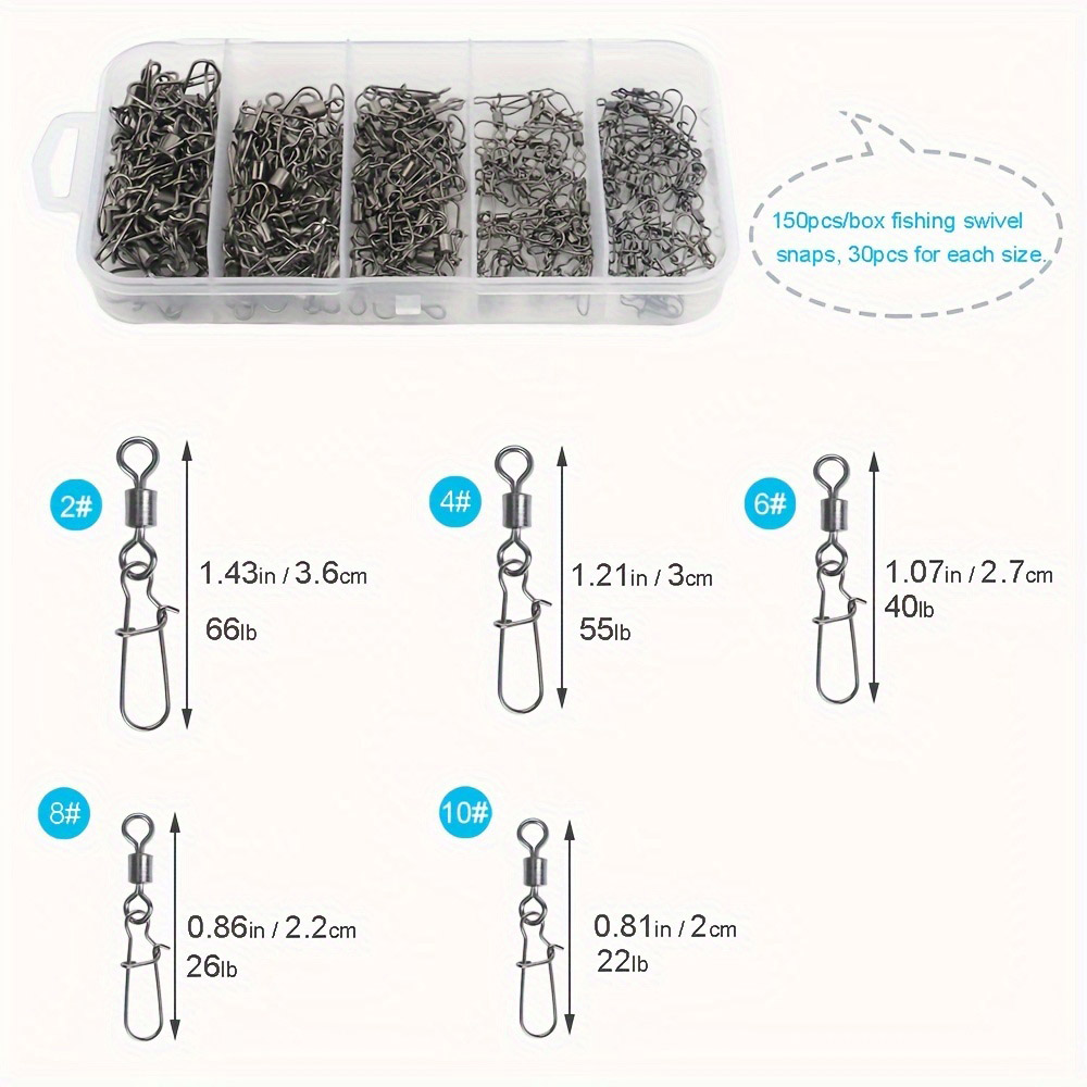 95/210 PCS Set Fishing Connect - Fishing Lure Making Kit avaliação e preço
