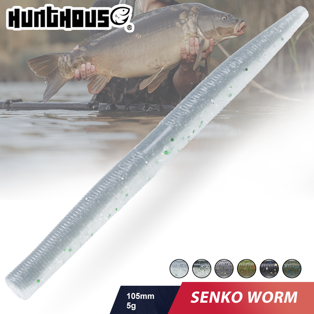 Hunthouse Senko Worm Soft Fish - Fishing Lure Soft Plastic avaliação e preço
