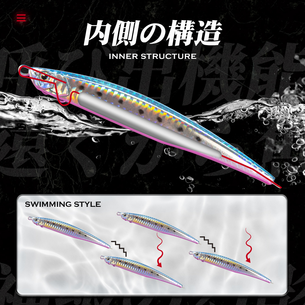 Hunthouse fishing Press heavy  - Fishing Lure Jerkbait avaliação e preço