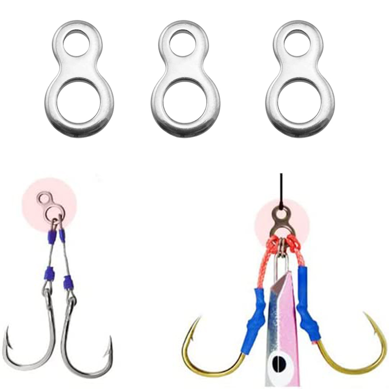 10-50Pcs Stainless Steel Fishi - Fishing Lure Jig avaliação e preço