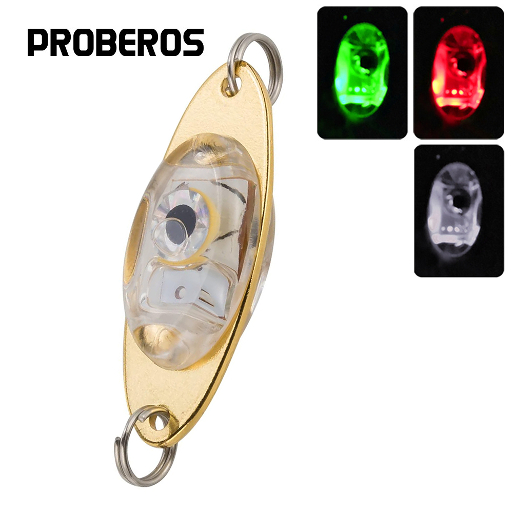 PRO BEROS LED Fishing Deep Dro - Fishing Lure Spoon avaliação e preço