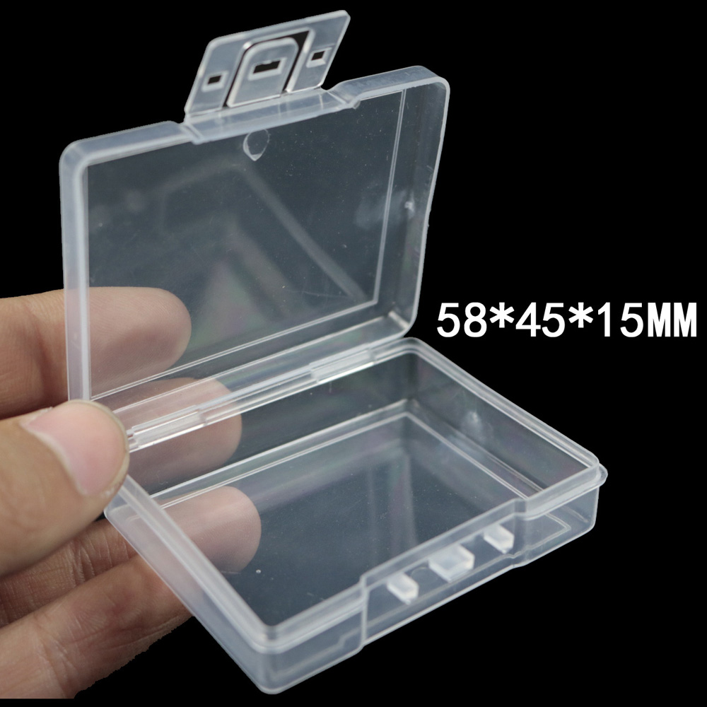 1pcs Transparent Plastic Stora - Fishing Lure Spoon avaliação e preço