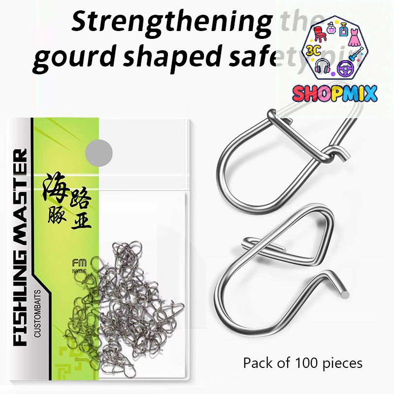 100Pcs Fishing Clips Fast Cran - Fishing Lure Crankbait avaliação e preço