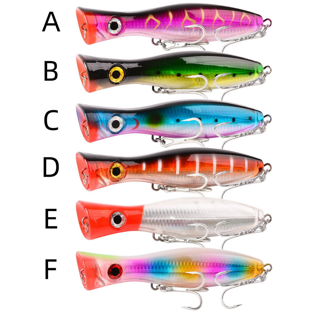 1pc 43g/83g Big Popper Floatin - Fishing Lure Popper avaliação e preço