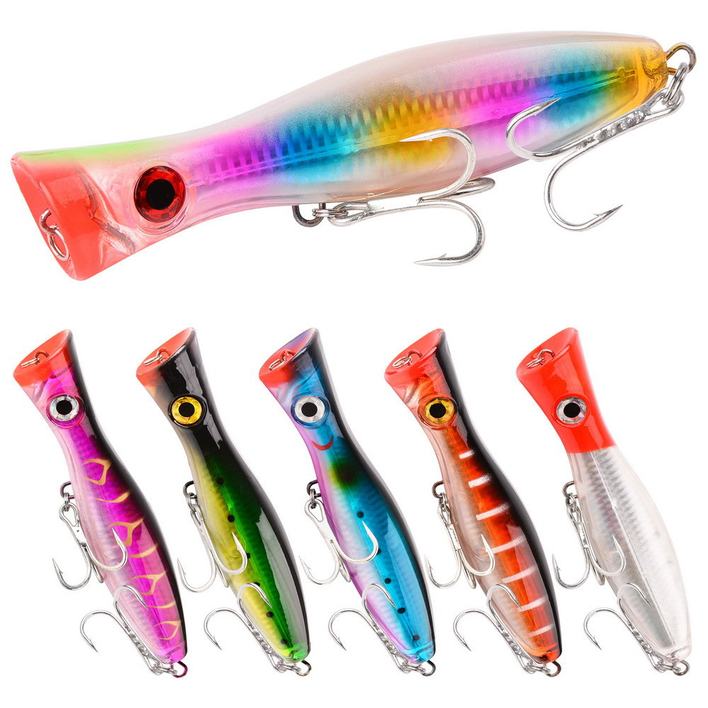 1pc 43g/83g Big Popper Floatin - Fishing Lure Popper avaliação e preço