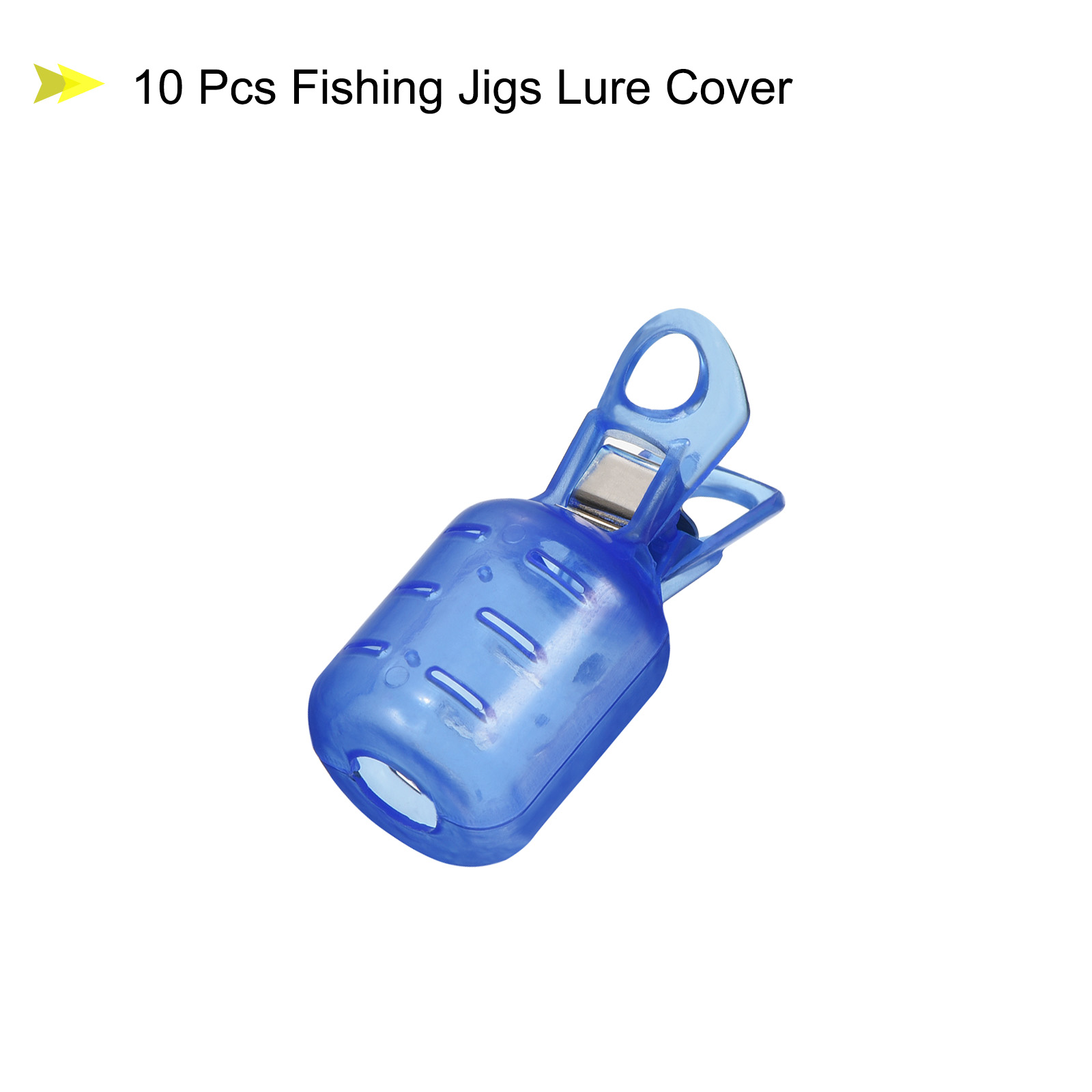 10pcs Small Size Squid Jig Hoo - Fishing Lure Making Kit avaliação e preço