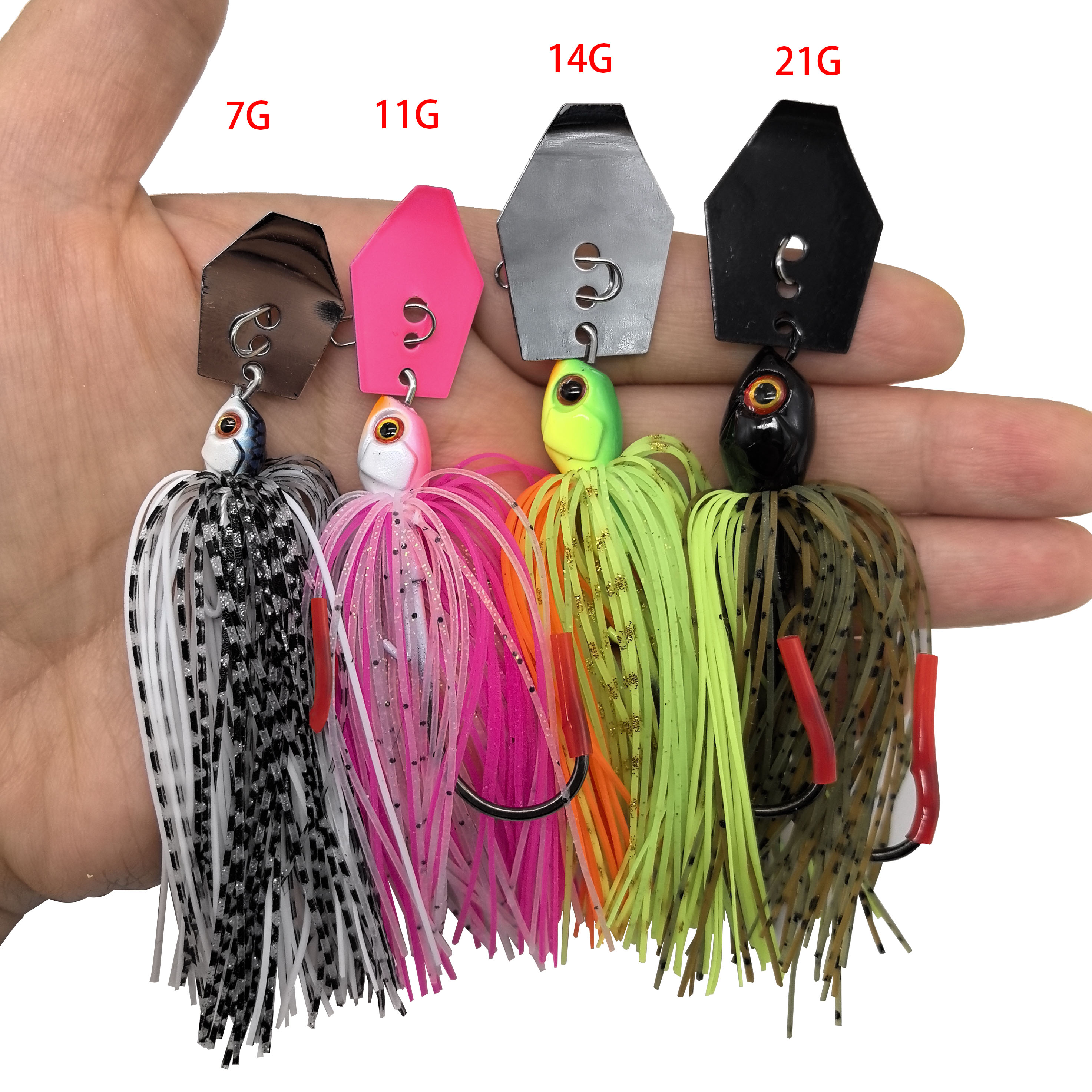 Mycena 7G/9G/11G/14G/21G fishi - Fishing Lure Buzzbait avaliação e preço
