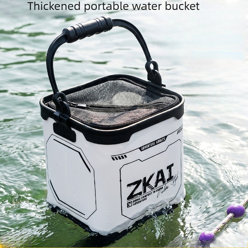 Water Bucket Multi Functional  - Fishing Lure Box avaliação e preço