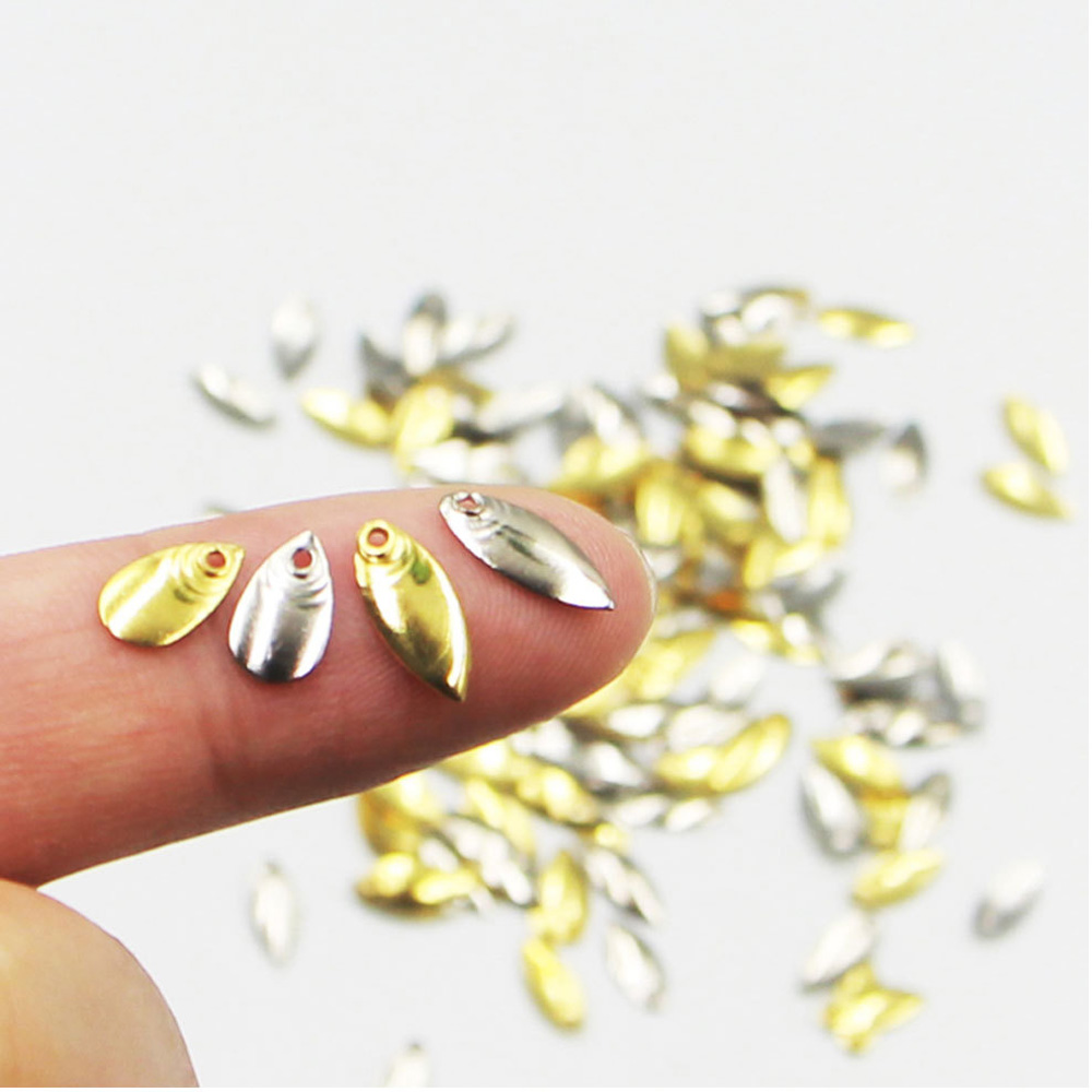 50Pcs/lot DIY Fishing Spinner  - Fishing Lure Spinnerbait avaliação e preço