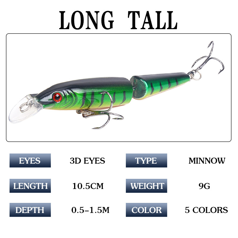 1Pcs Lifelike Artificial Crank - Fishing Lure Popper avaliação e preço