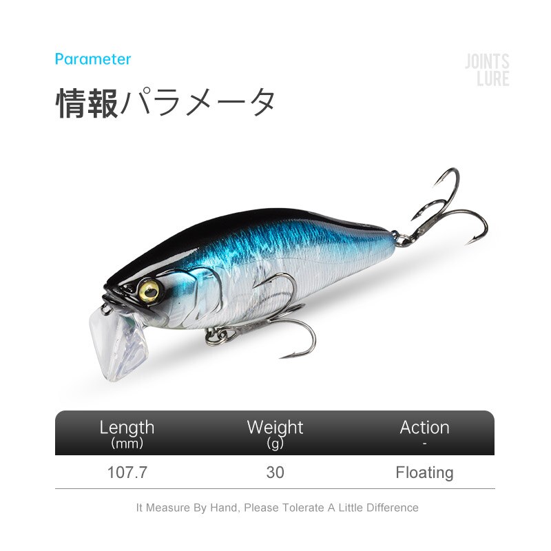 I-JACK Minnow Fishing Lures 10 - Fishing Lure Topwater avaliação e preço