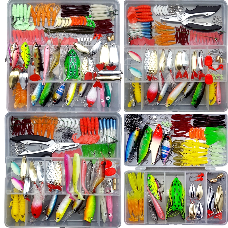 Fishing Lure Kit Soft and Hard - Fishing Lure Soft Plastic avaliação e preço