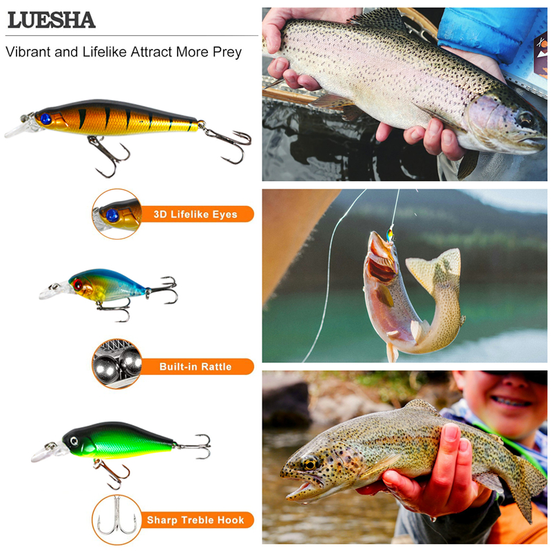 New 120PCS Fishing Lure Set So - Fishing Lure Making Kit avaliação e preço