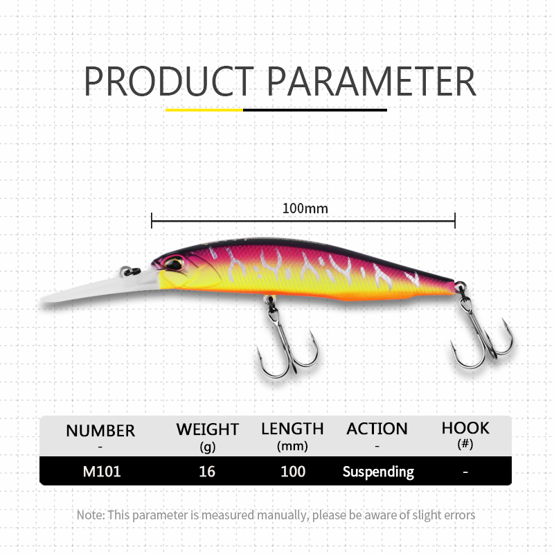 BEARKING 10cm 16g Super Magnet - Fishing Lure Jerkbait avaliação e preço