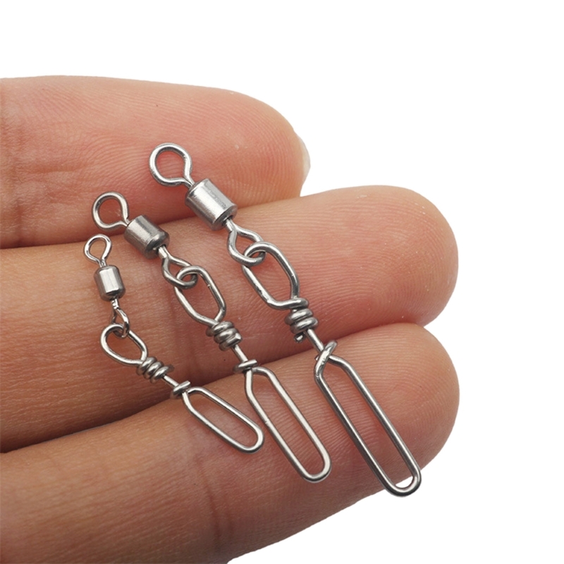 10Pcs Stainless Steel Quick Sn - Fishing Lure Making Kit avaliação e preço