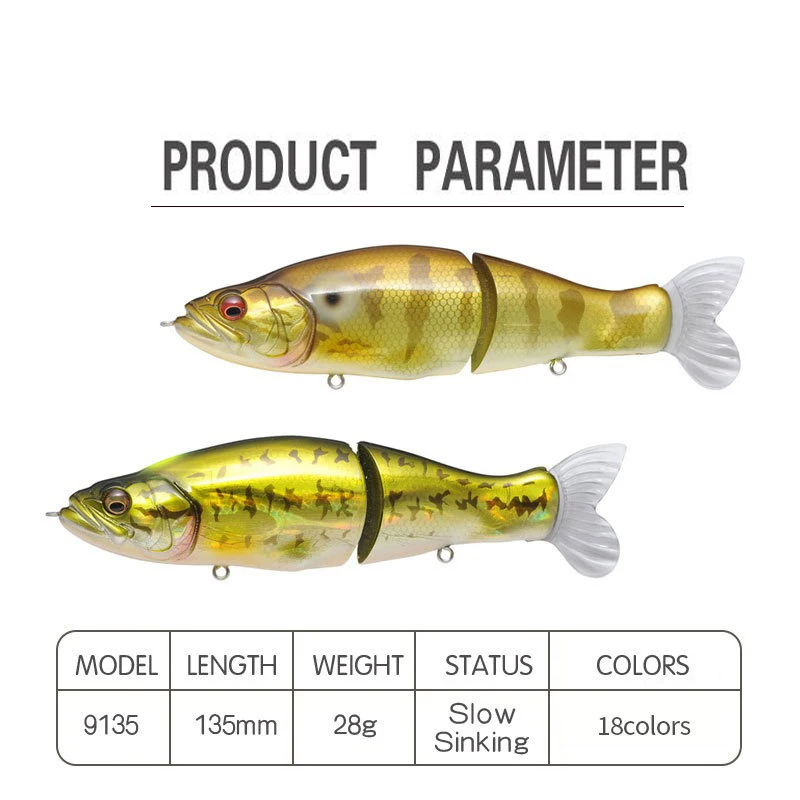 Swimbait Fishing Lure 135mm 31 - Fishing Lure Buzzbait avaliação e preço