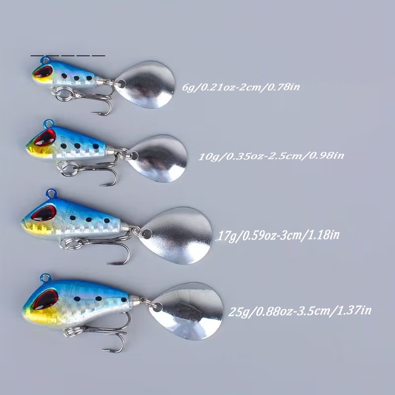 5/6pcs Mini VIB With Spoon Fis - Fishing Lure Crankbait avaliação e preço