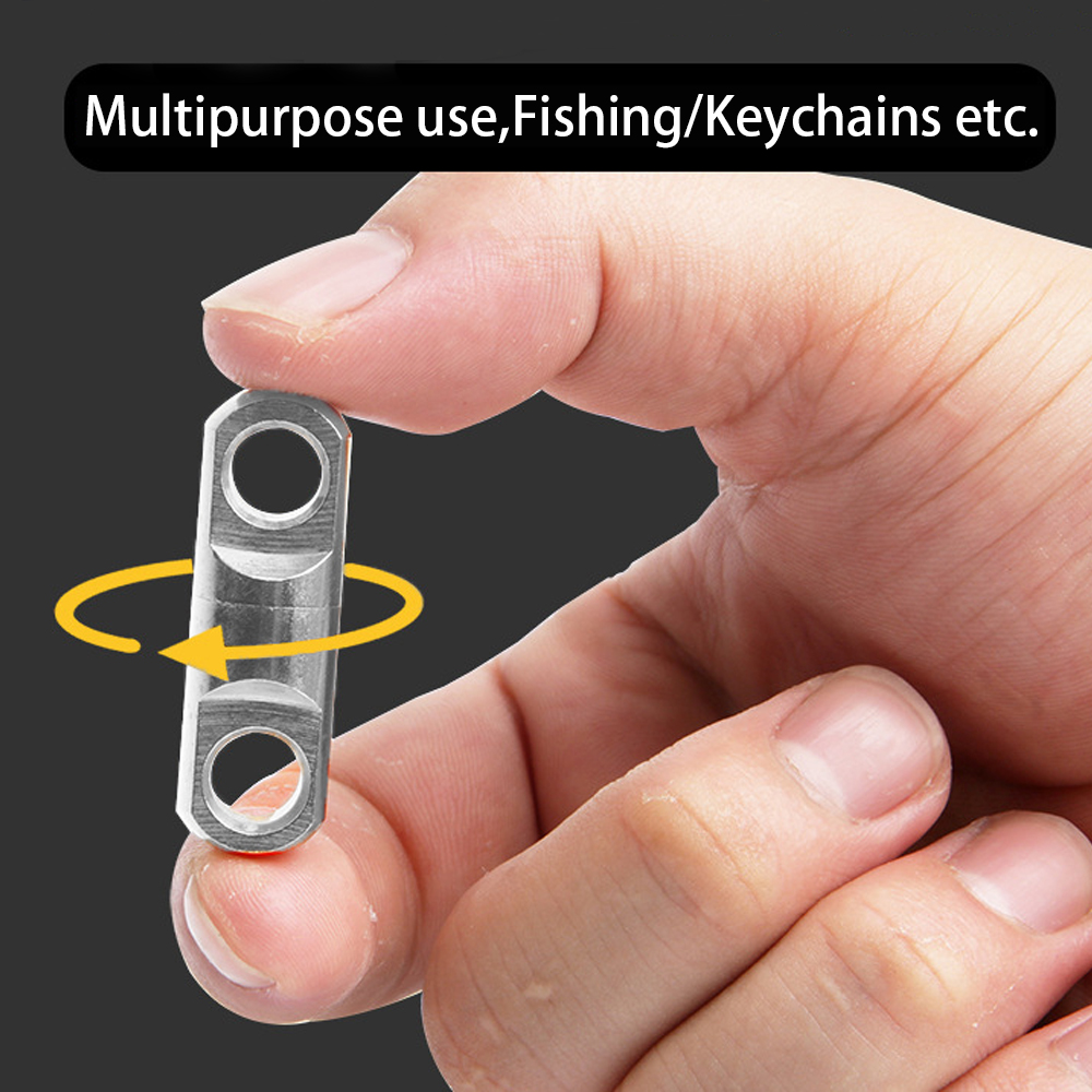 10pcs Solid Swivels for Fishin - Fishing Lure Spinner avaliação e preço