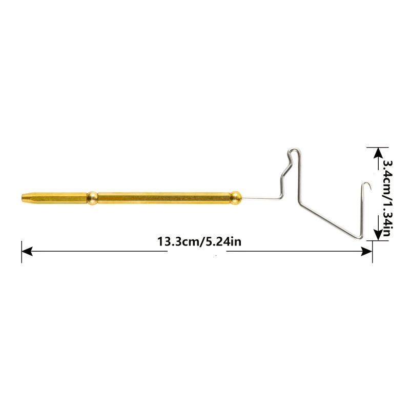 Stainless Steel Fly Tying Tool - Fishing Lure Making Kit avaliação e preço