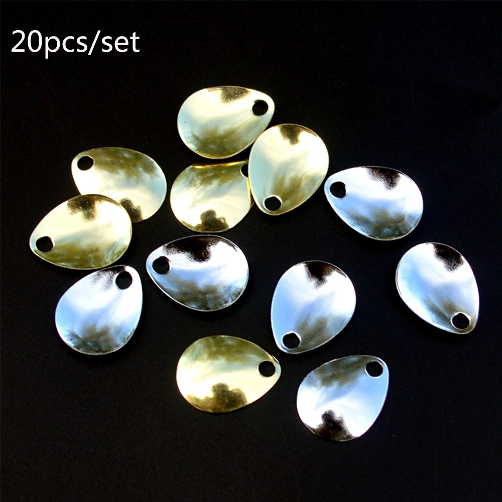 20pcs/lot Fishing Spinner Ring - Fishing Lure Spoon avaliação e preço