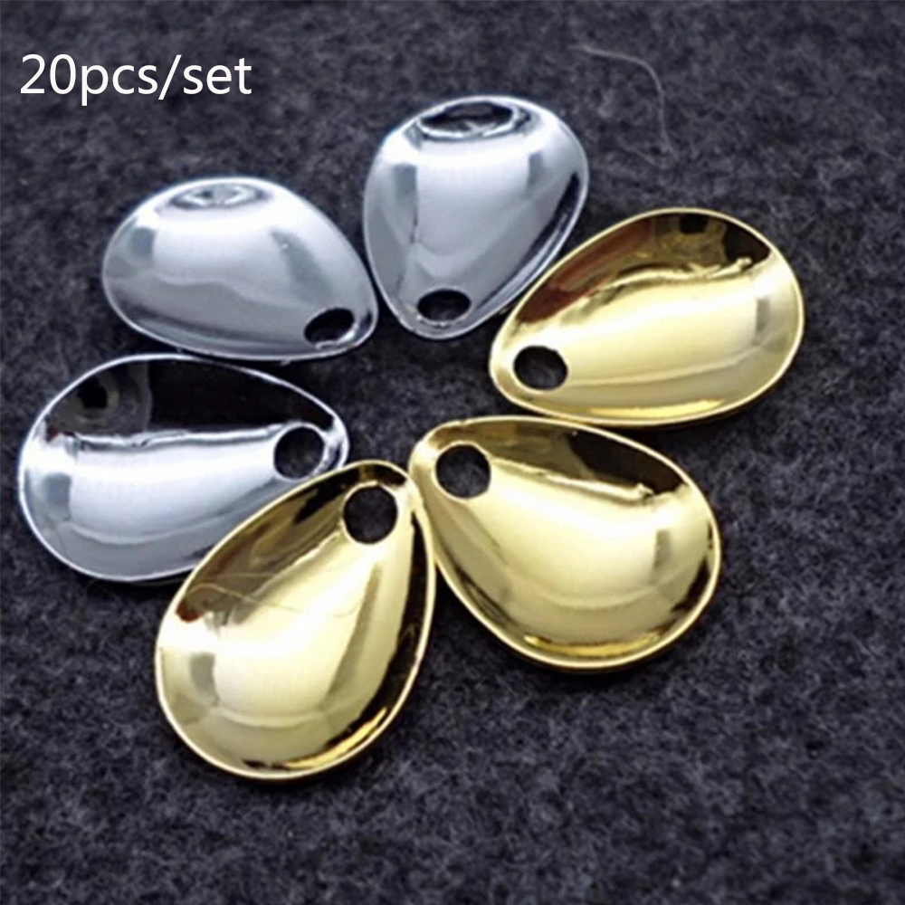 20pcs/lot Fishing Spinner Ring - Fishing Lure Spoon avaliação e preço