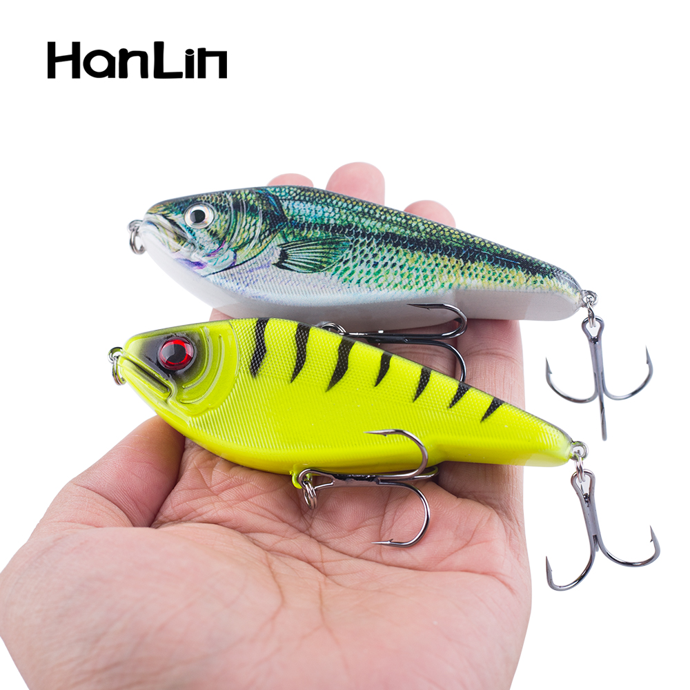 Hanlin NEW Glide Jerkbait 90mm - Fishing Lure Swimbait avaliação e preço