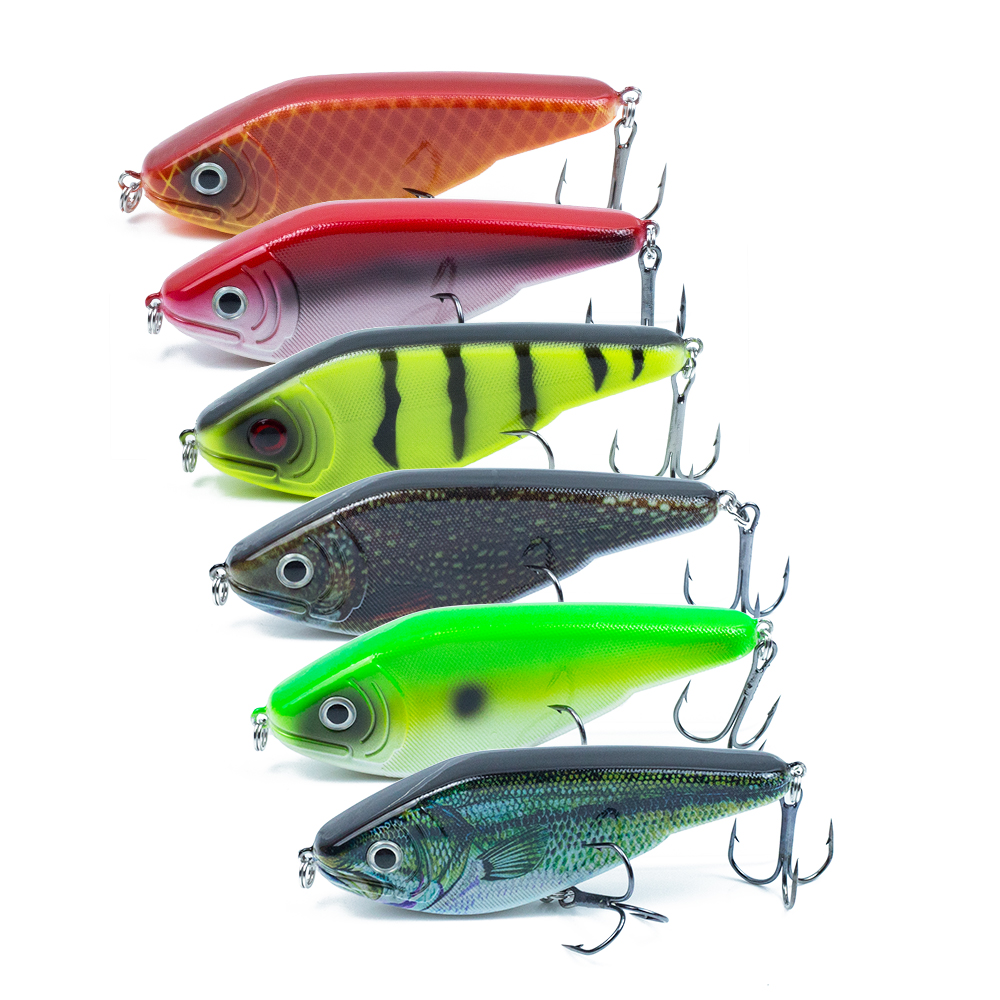 Hanlin NEW Glide Jerkbait 90mm - Fishing Lure Swimbait avaliação e preço