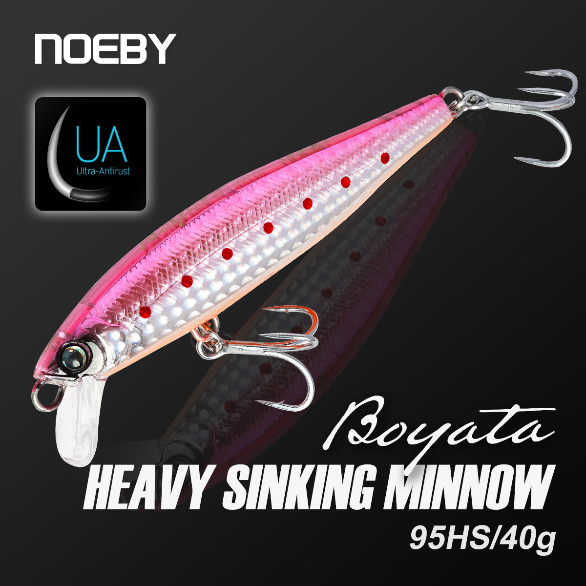 NOEBY Heavy Sinking Minnow Fis - Fishing Lure Buzzbait avaliação e preço
