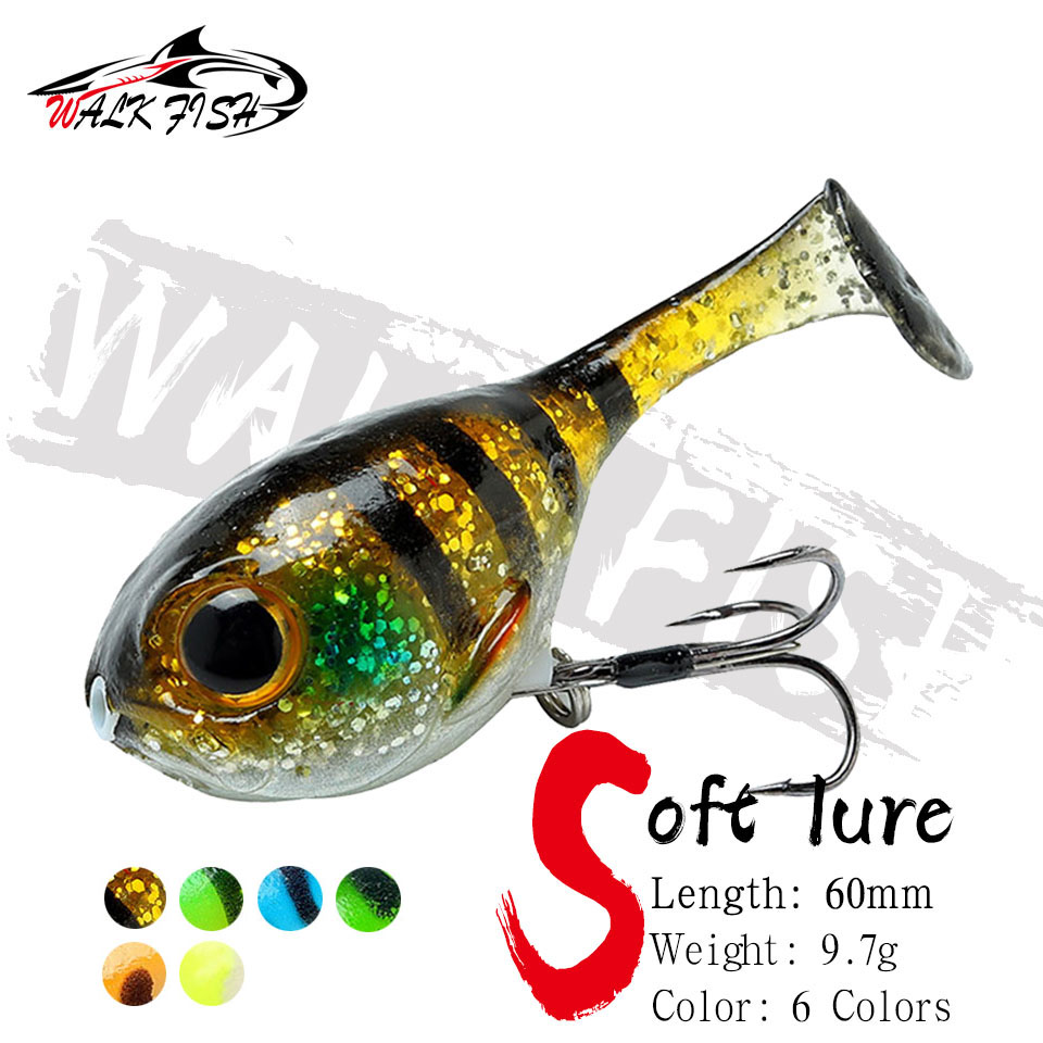 WALK FISH Soft Lure Balloonfis - Fishing Lure Soft Plastic avaliação e preço