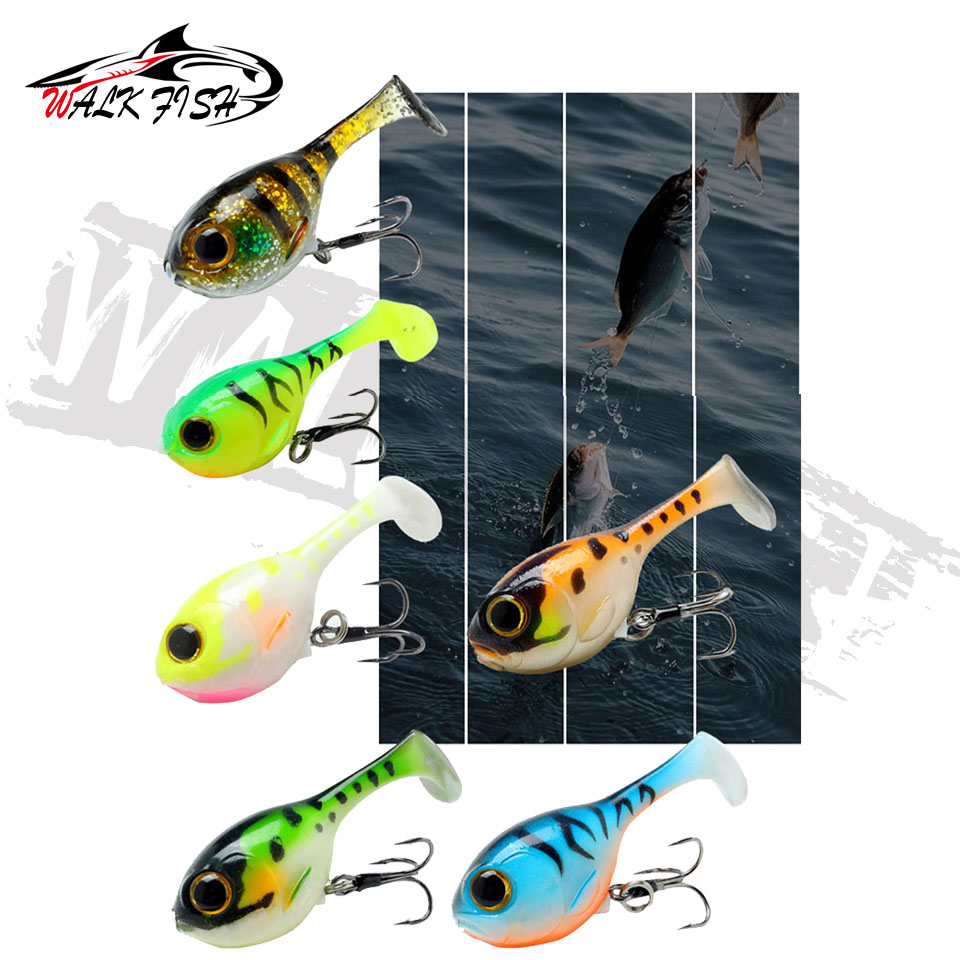 WALK FISH Soft Lure Balloonfis - Fishing Lure Soft Plastic avaliação e preço