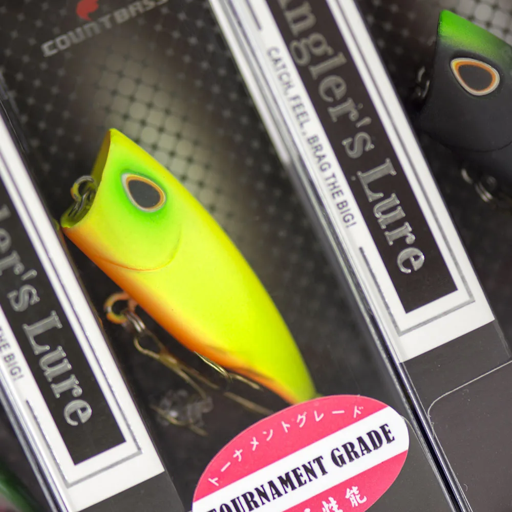 Countbass Popper Hard Bait Fis - Fishing Lure Popper avaliação e preço