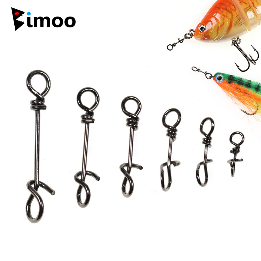 Bimoo 50pcs Stainless Steel Qu - Fishing Lure Accessories avaliação e preço