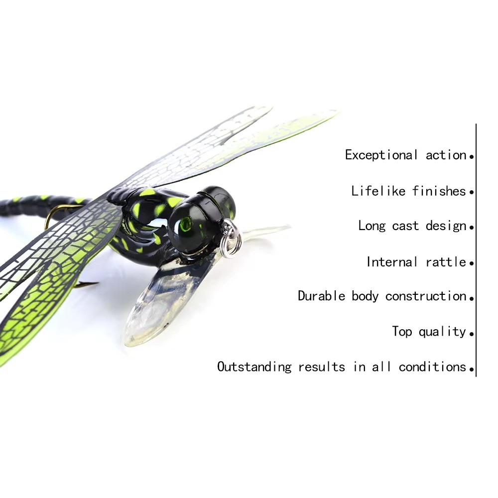FTK 6g Topwater Dragonfly Dry  - Fishing Lure Popper avaliação e preço