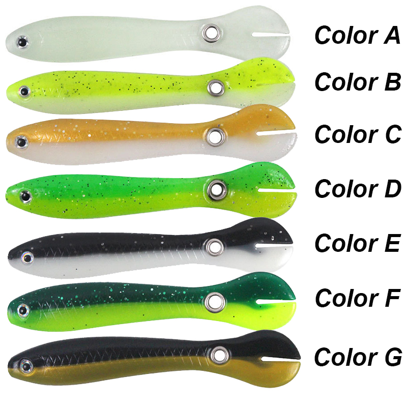 YUCONG 3/5PCS Soft Fishing Bai - Fishing Lure Swimbait avaliação e preço