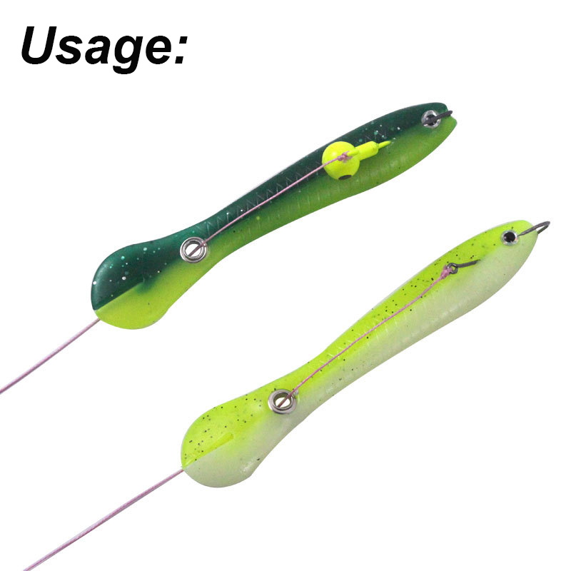 YUCONG 3/5PCS Soft Fishing Bai - Fishing Lure Swimbait avaliação e preço