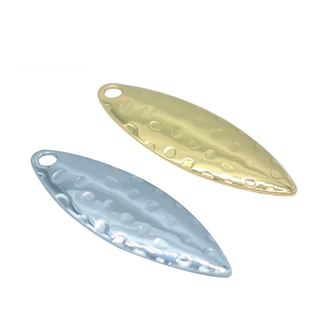 10Pcs/lot Willow leaf Sequin P - Fishing Lure Spoon avaliação e preço
