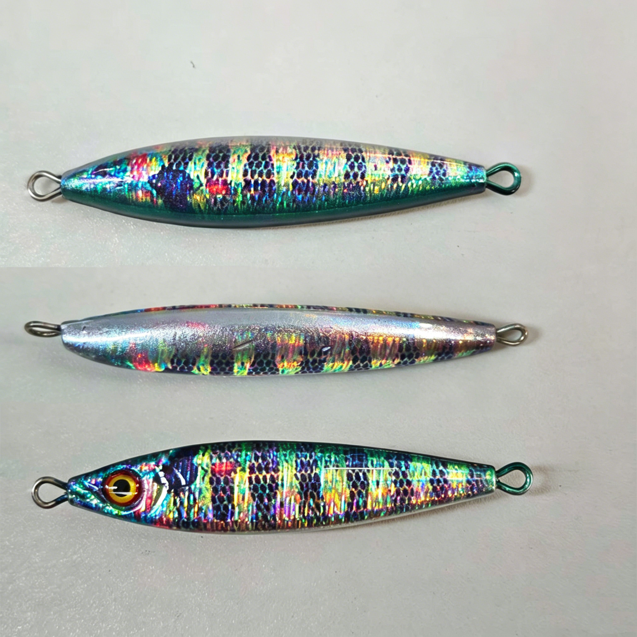 Metal Jig Lure With Spinning B - Fishing Lure Blade Bait avaliação e preço